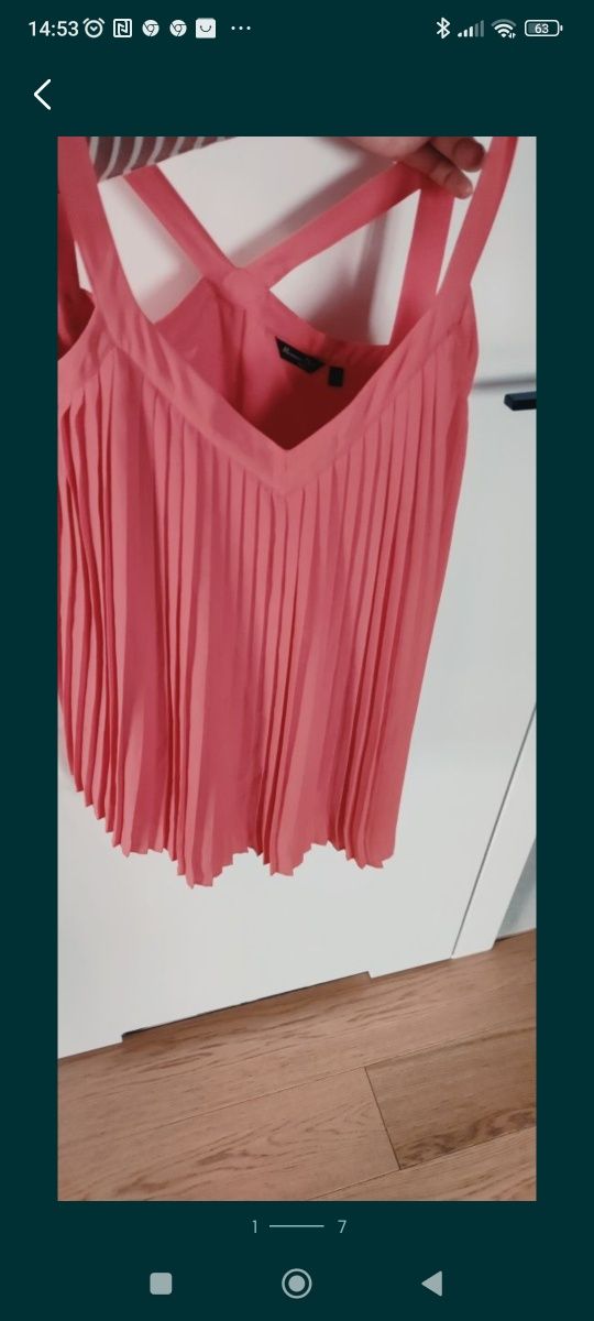 Massimo Dutti bluzeczka zwiewna na lato idealna XS 34 

Nowa nie noszo