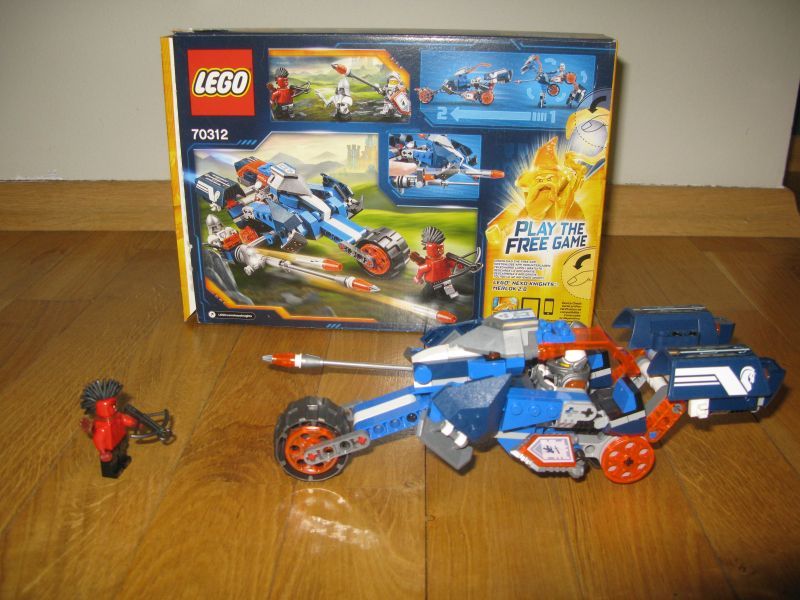 LEGO NEXO KNIGHTS 70312 Mechaniczny Koń Lance'a - kompletny zestaw