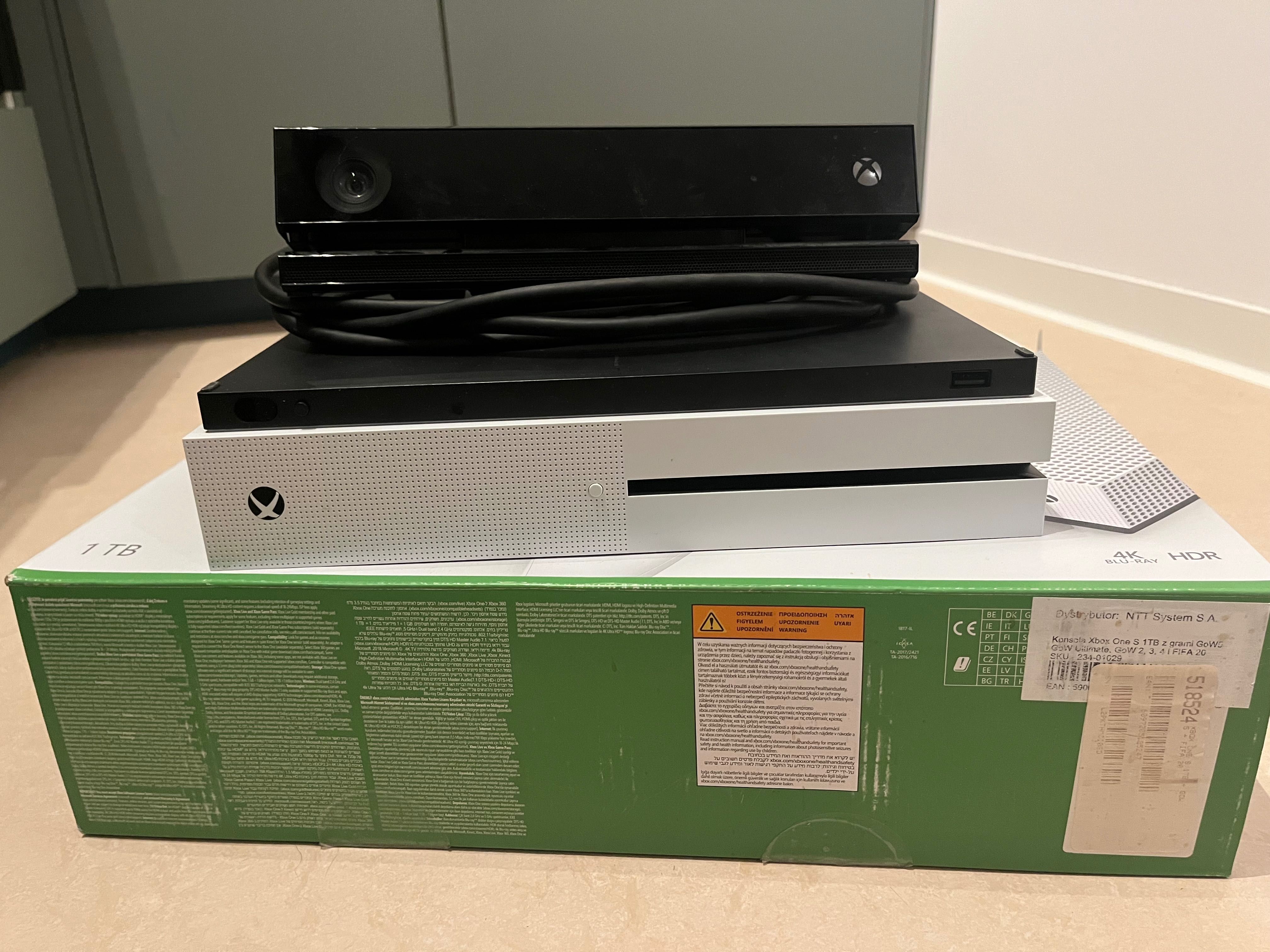Xbox one S 1TB+kinect