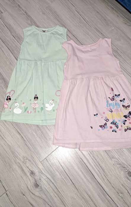 Dwie letnie sukienki 3/4l