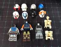 LEGO Star Wars Mix czesci od figurek