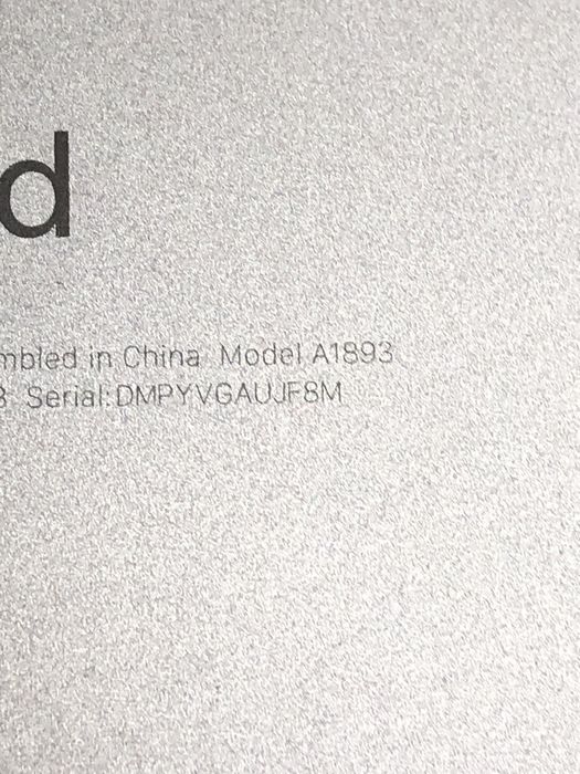 Apple iPad 6 2018 a1893 планшет на запчастини
