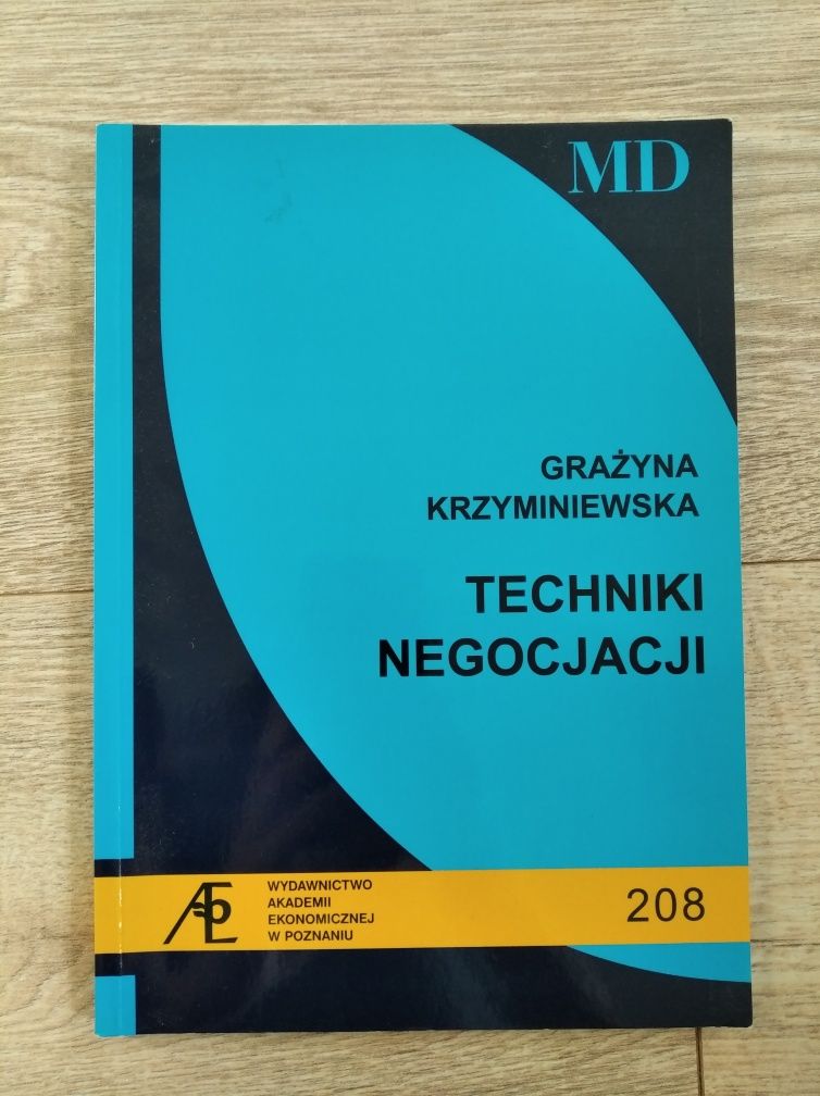 Grażyna Krzymieniewska - Techniki negocjacji