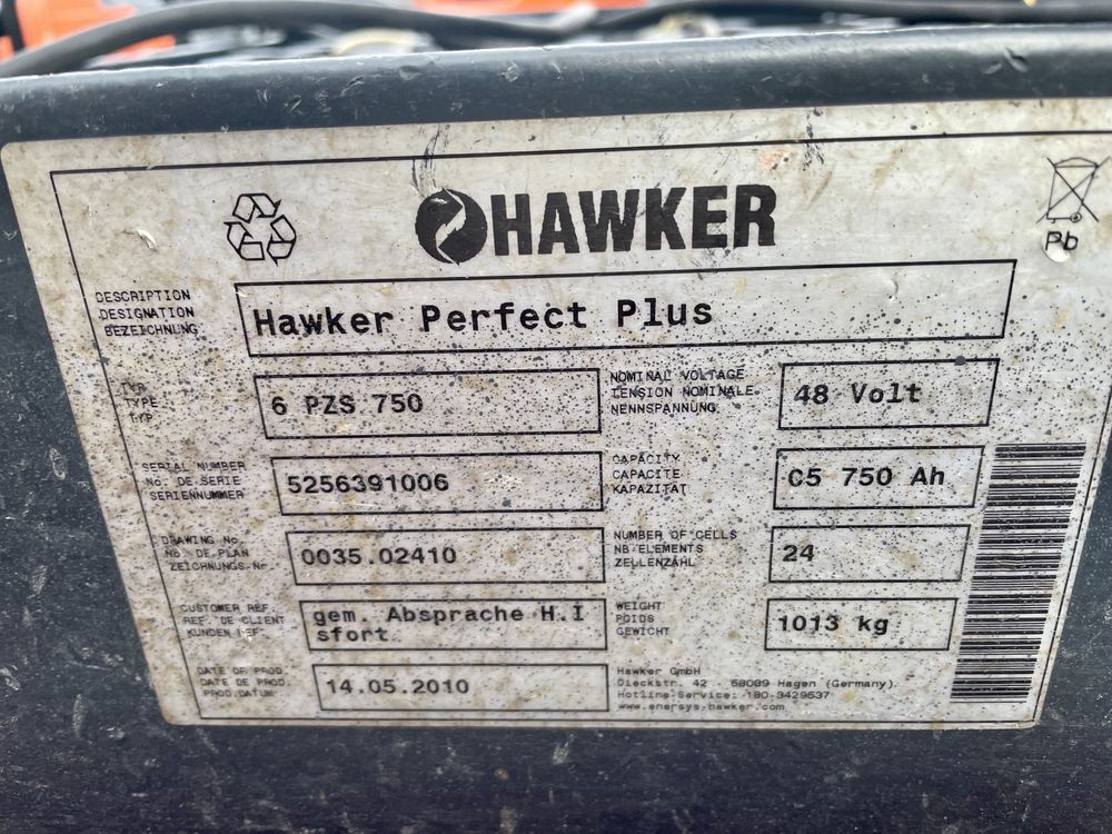 Навантажувач електричний TOYOTA 7FBEF18 1.8т, 4.7м 2005р.
