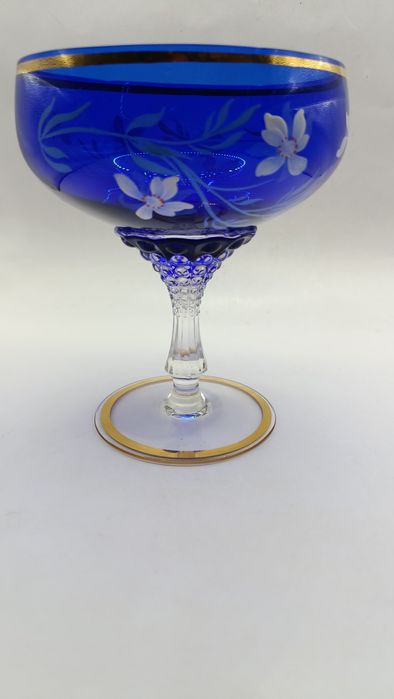Bombonierka remer kielich ręcznie malowany