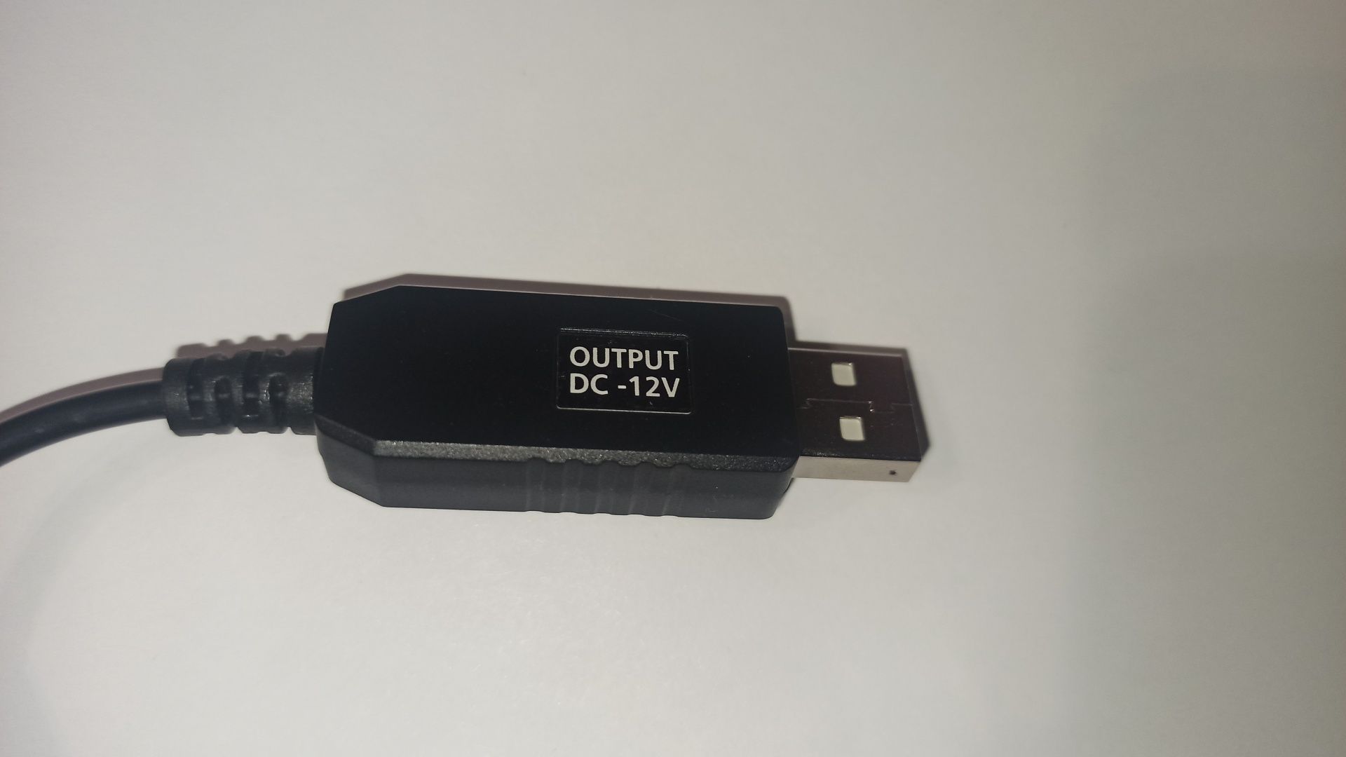 Кабель для роутера USB to DC 5v-12v