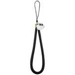 Zawieszka na telefon Hello Kitty Nylon Cord Kitty Head - czarna