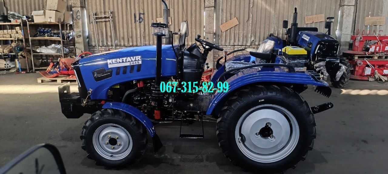 Минитрактор Кентавр 244 S - КПП 4+1, Надежные Мосты, Двигатель JDM 385