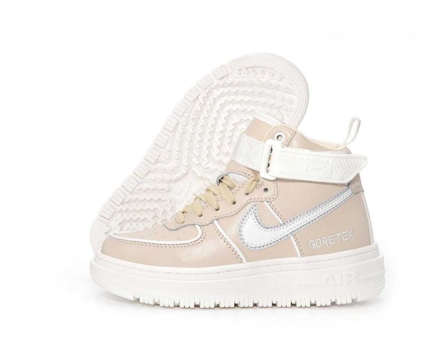 Зимові Жіночі Кросівки Nike Air Force 1 Luxe Gore-Tex 36-40 (Хутро)