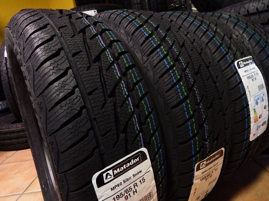 Nowe ZIMOWE opony 195/65R15 Montaż gratis!!