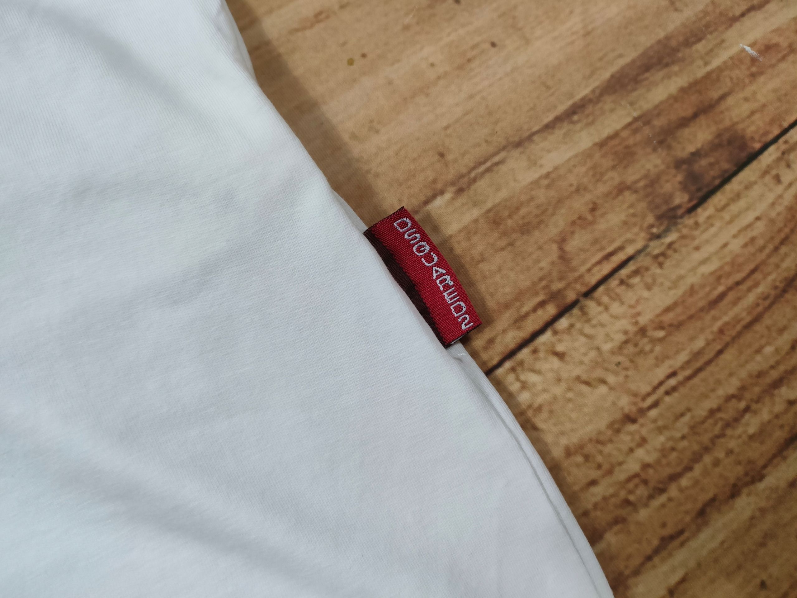DSQUARED2 Koszulka Męska T-Shirt Biała Logowana r. S/M