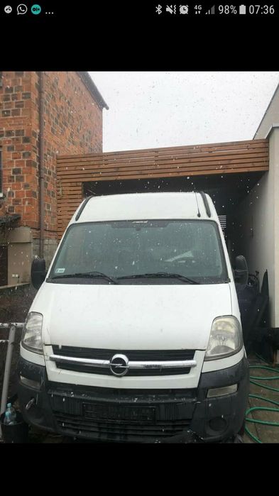 Opel movano renault master maska zderzak  błotnik  drzwi