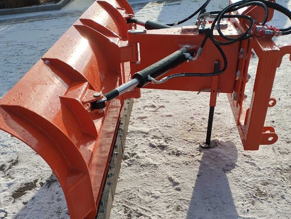 Pług prosty cieżki do śniegu solidny spychacz różne szerokości