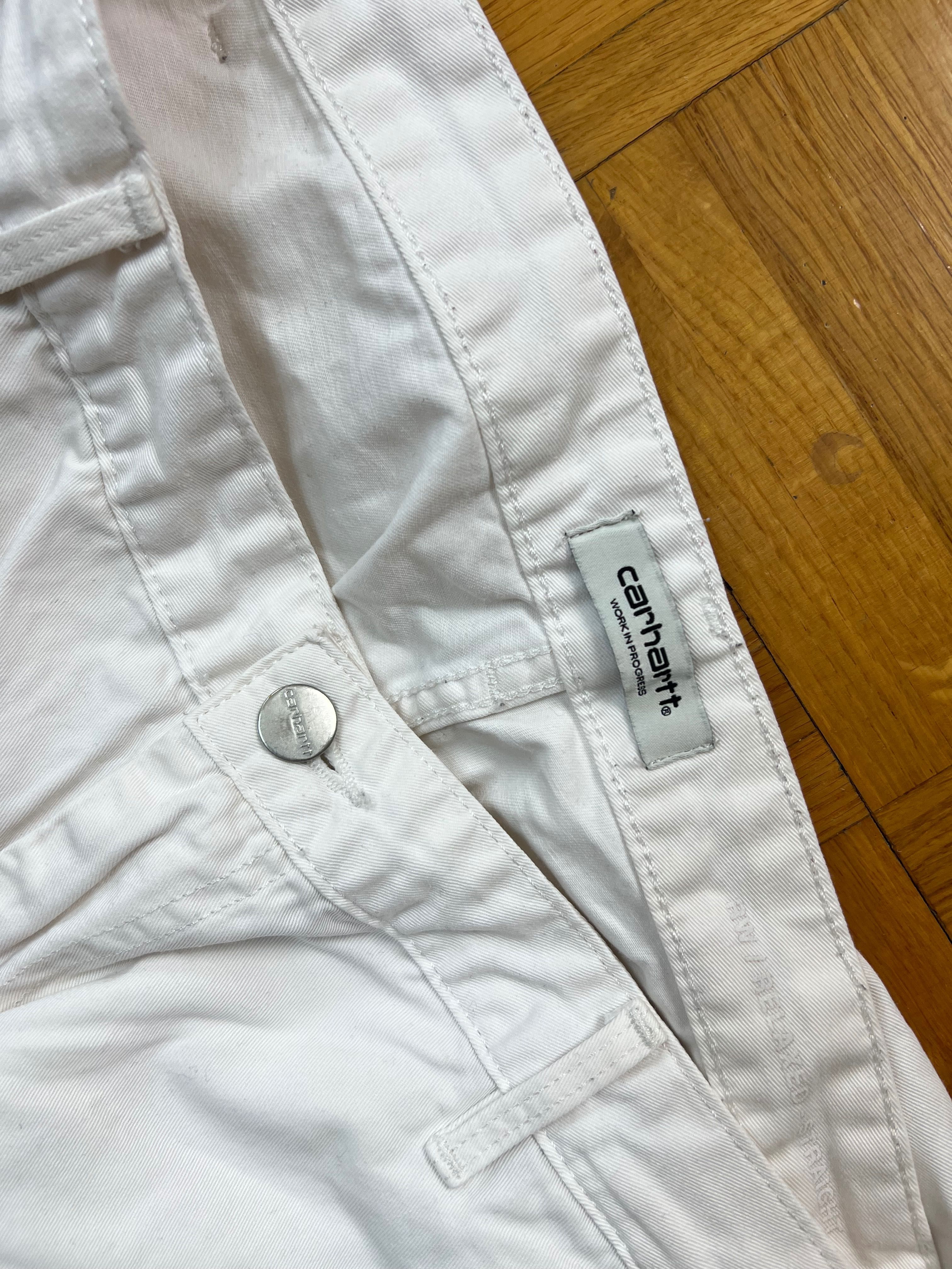Spodnie Carhartt single knee white label