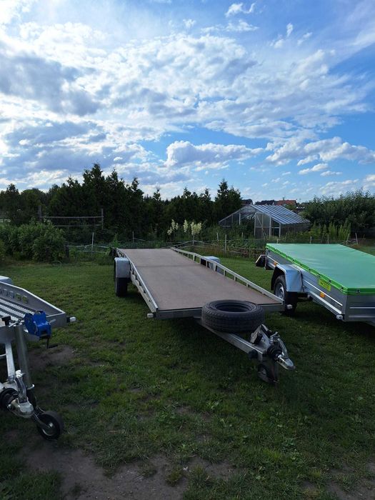 Wynajem przyczep : Dłużyca 6m na kat. B*