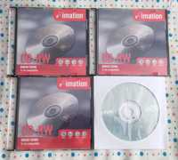 Диски CD-RW многоразовые 4шт.