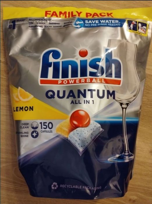 Kapsułki XXXL do zmywarki FINISH 150szt