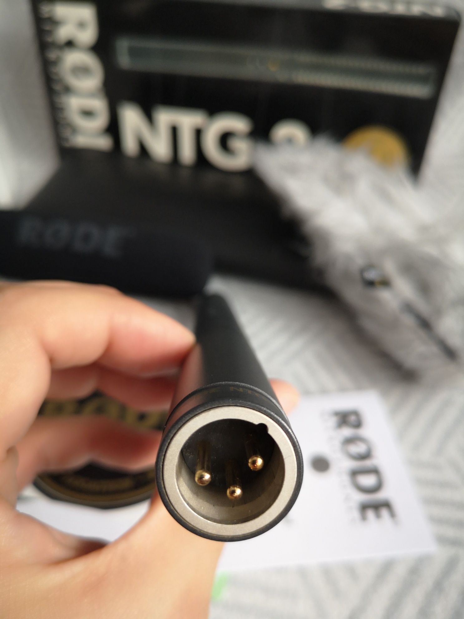 Mikrofon RODE NTG-2 reporterski nakamerowy pojemnościowy + kabel PROEL