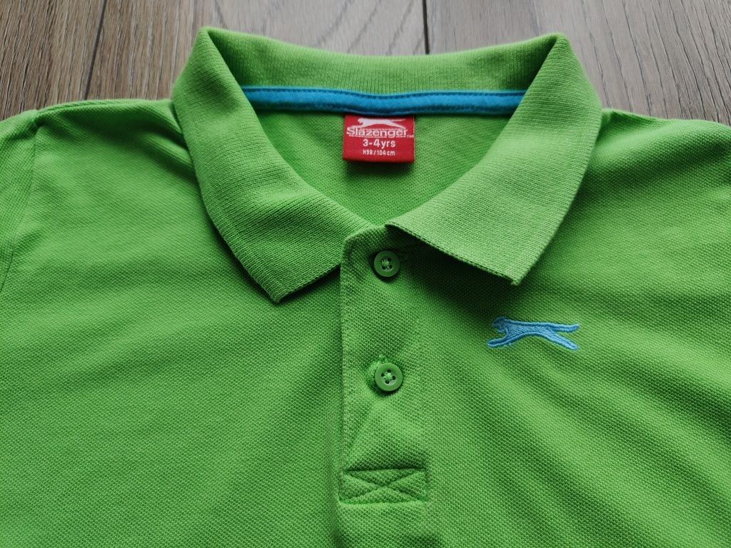 Koszulka polo dziecięca Slazenger, r. 98/104 (3/4 lata)
