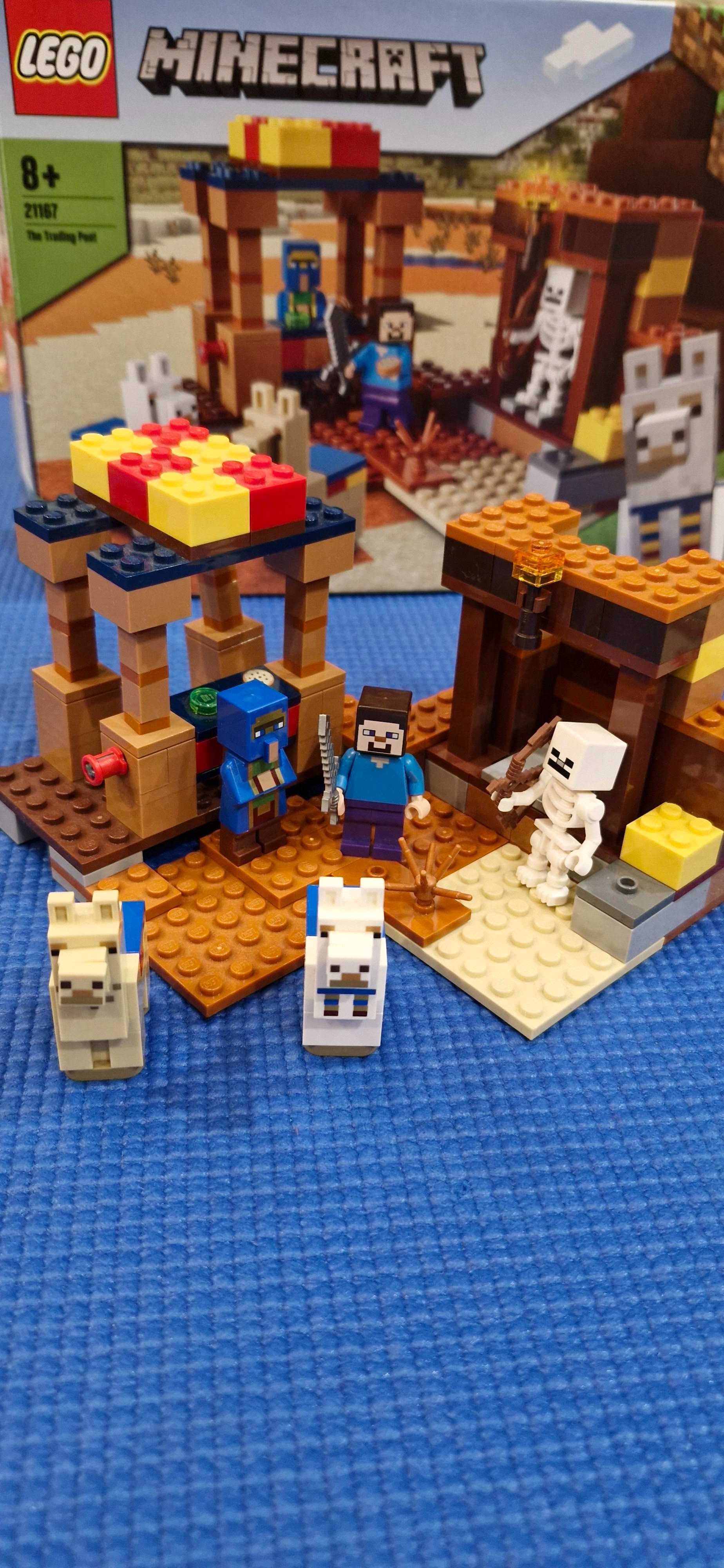 Лего LEGO Minecraft Торговий пост 21167