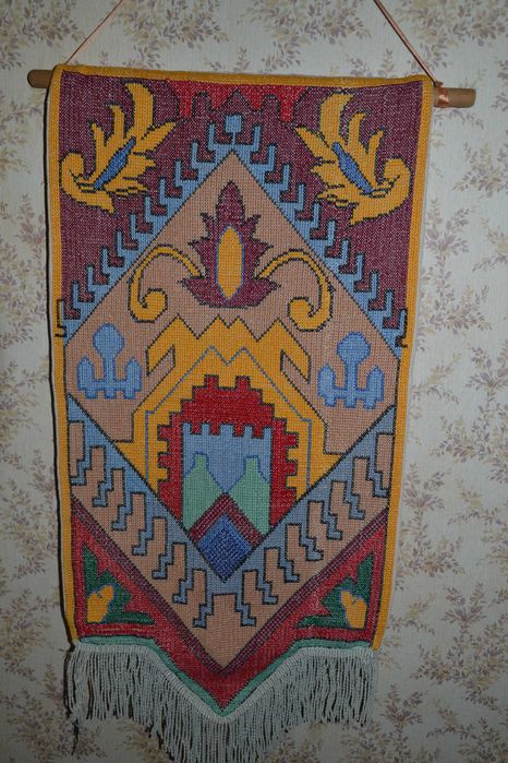 Газетница карман для журналов вышивка крестом