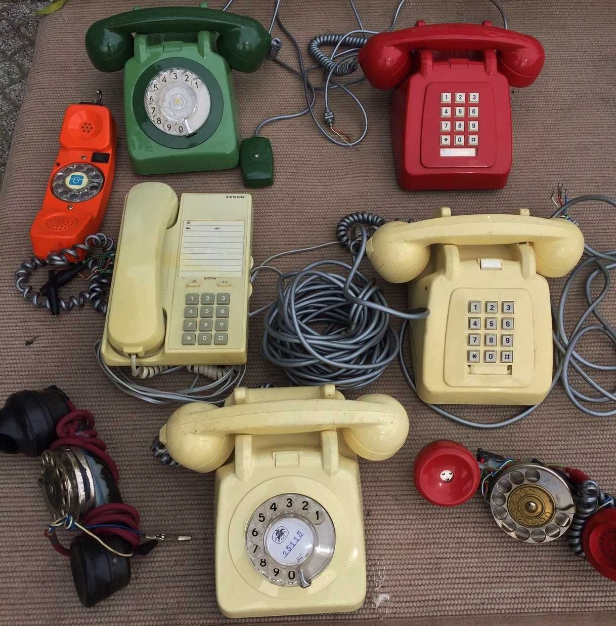 Telefones analógicos - coleccionadores