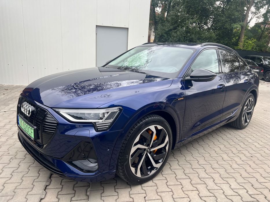 Audi Q8 Sportback e-tron AUDI e-tron S Line 55 Quattro Q8 elektryk 408KM Etron FUUL wersja z DE