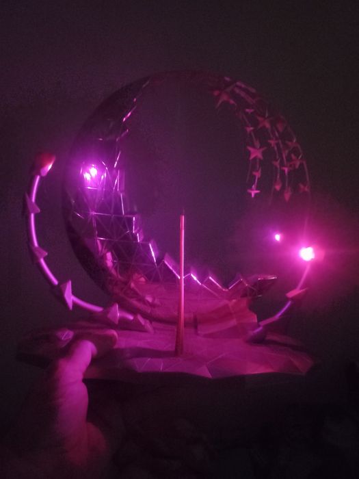 Светильник  стилизованный под космос