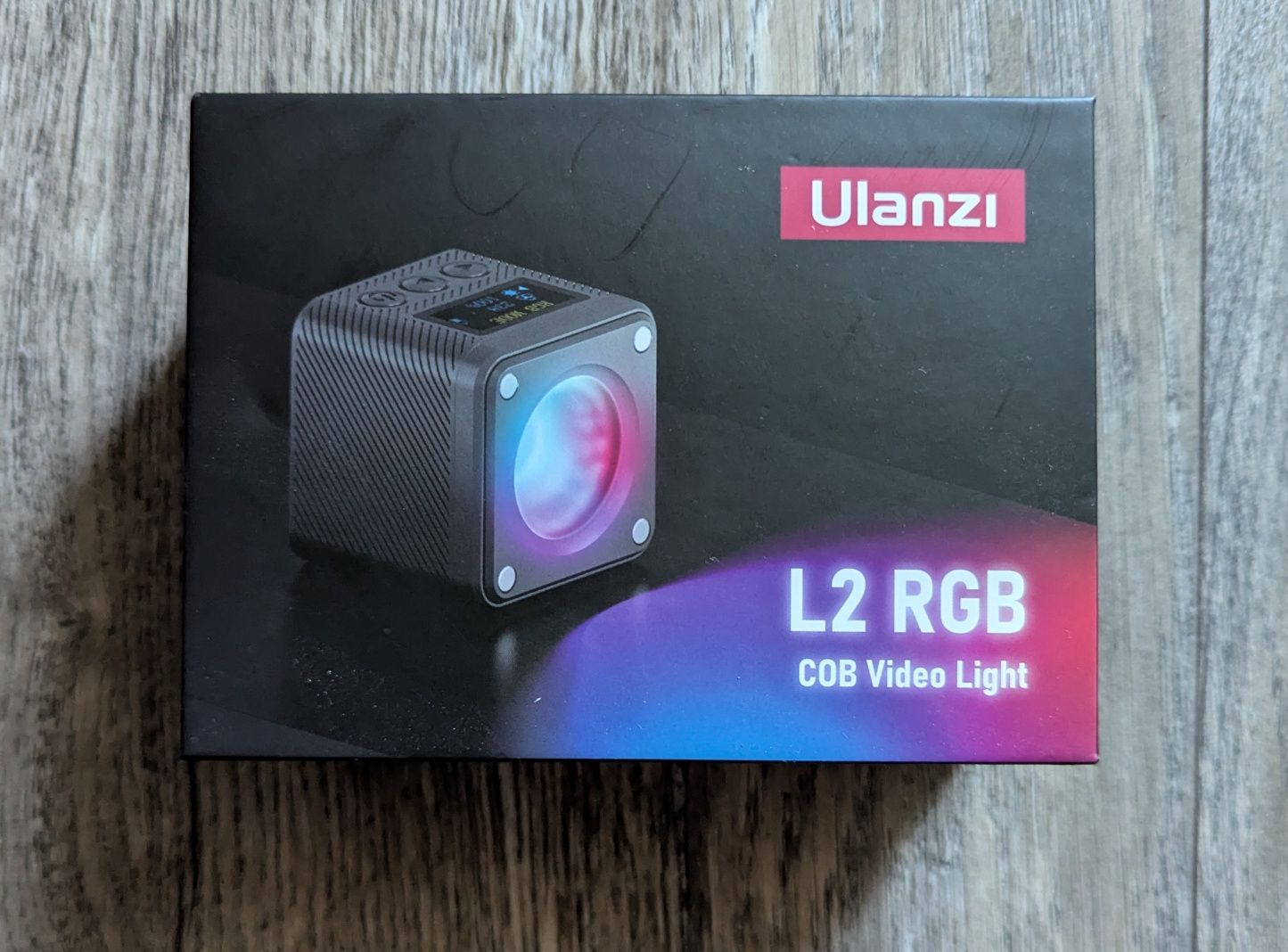 Компактне точкове світло Ulanzi L2 RGB, type-c