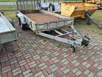 Ifor Williams Indespension DMC 3 500 kg  minikoparka traktorek komunalny quad wozidło laweta DMC 3 500 kg