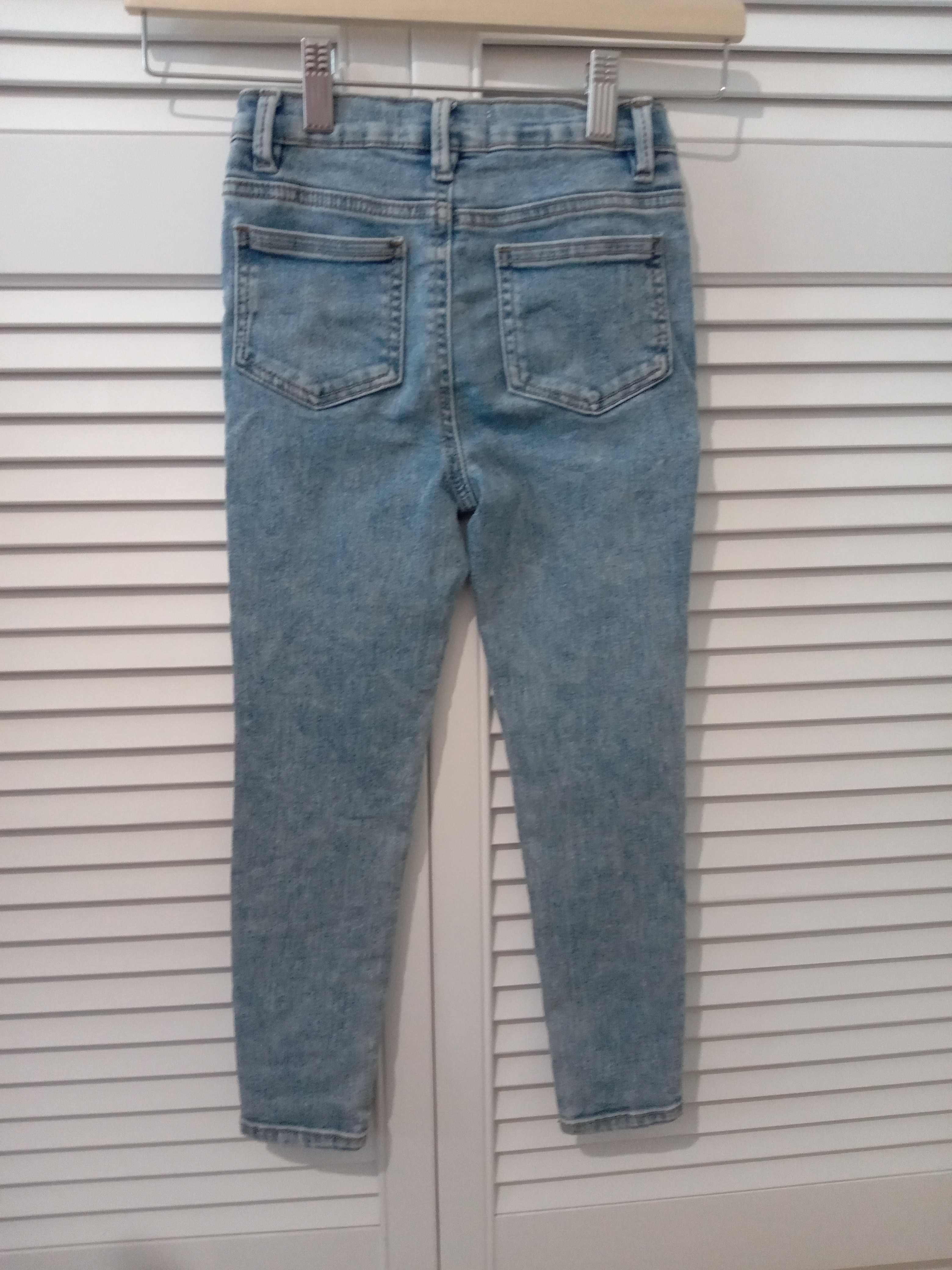 Reserved 122 jegginsy jeansy