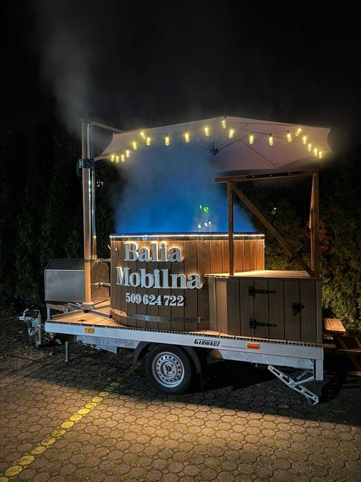 Mobilna Balia / Jacuzzi Spa – Wynajem 6–8 osób | Legionowo i okolice