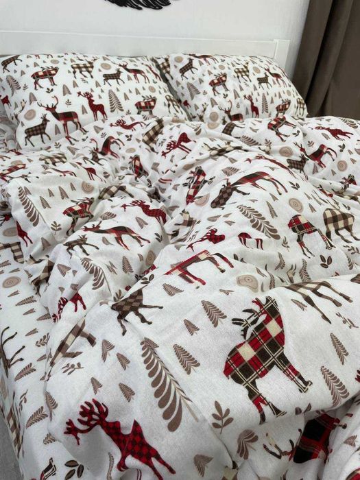 Постільна білизна фланель постельное