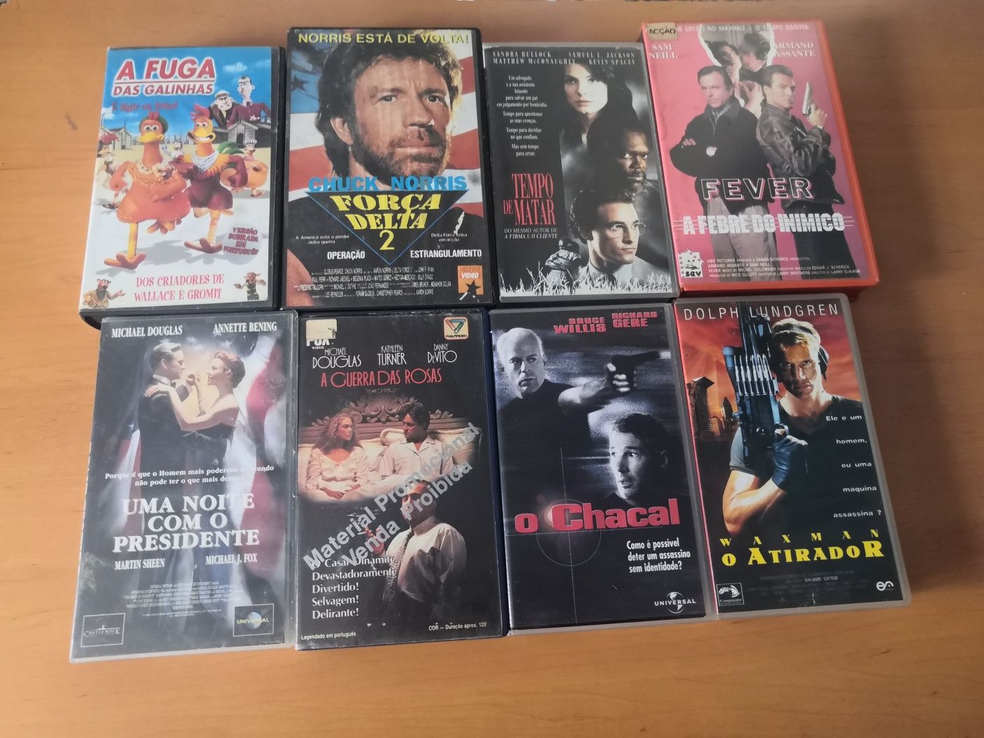 Filmes VHS originais_vários géneros