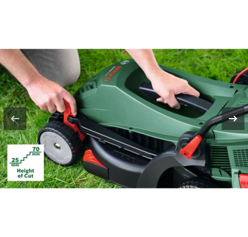 Газонокосарка Bosch Universal Rotak 34-405