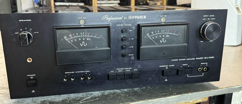 Fisher ba-4500 wzmacniacz koncowka mocy