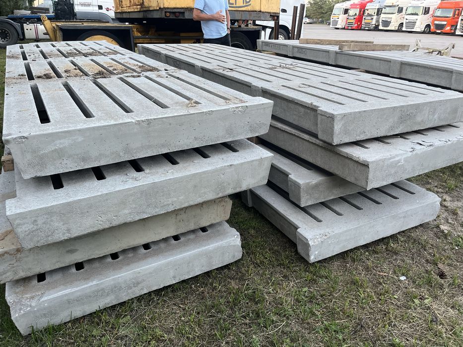 Płyty betonowe szczelinowe – nowe, nieużywane – 50% ceny!