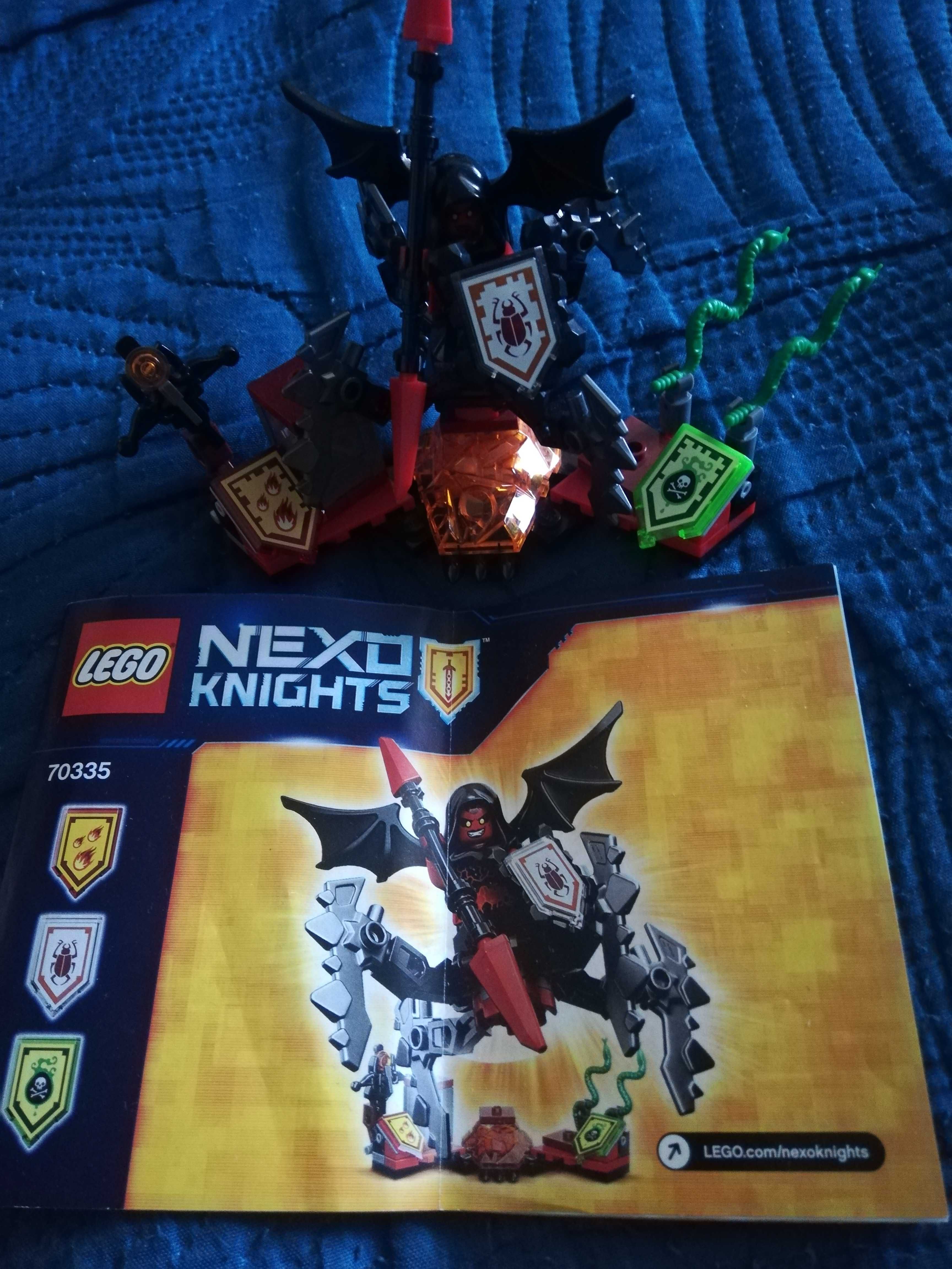 Lego Nexo Knights 10szt. 70330 do 70339, Mixels 9szt. 41518 do 41526