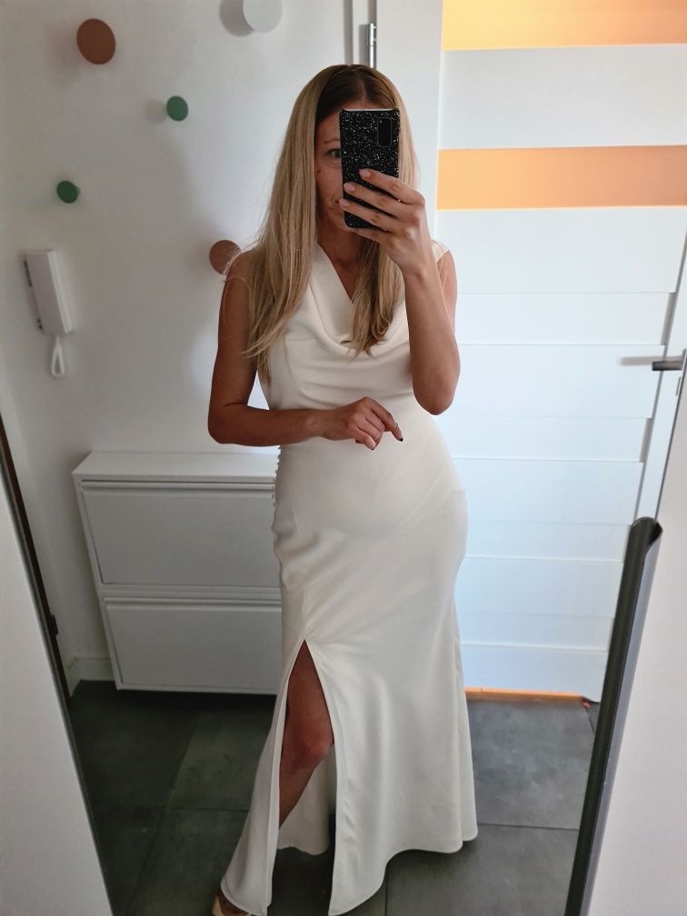 Coast M 38 sukienka suknia ślubna syrenka ślub wesele