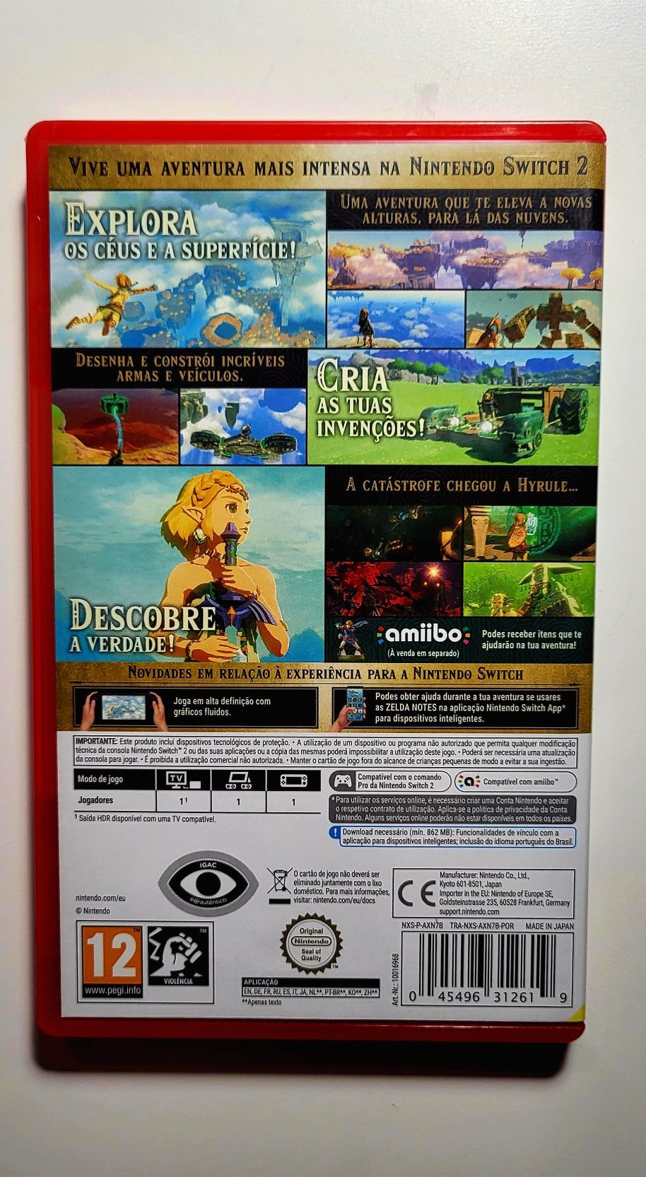 Zelda Tears of the Kingdom - Nintendo Switch 2