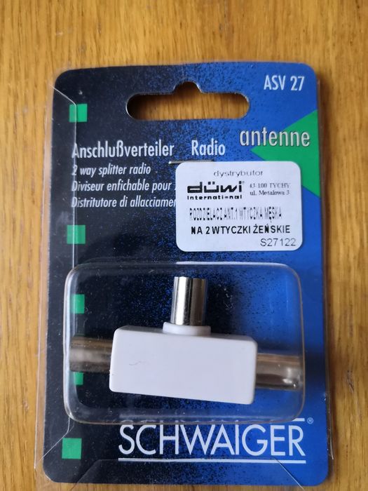 Nowy rozdzielacz antenowy Schwaiger