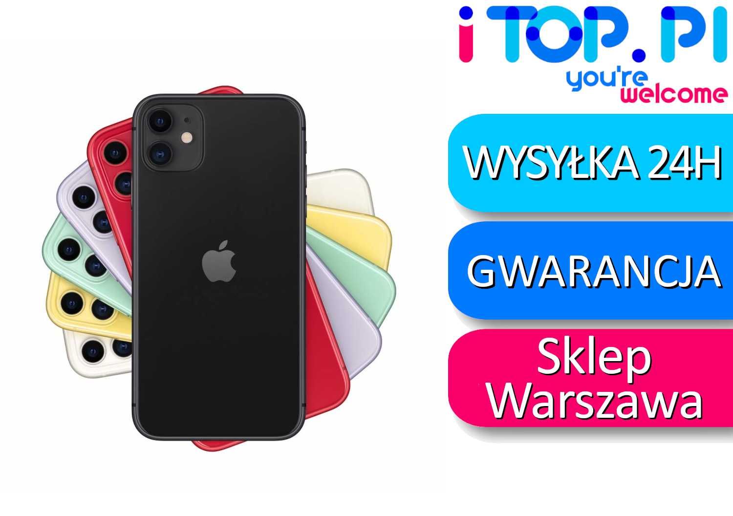 iPhone 11 64gb Sklep Warszawa Gwarancja 12 miesięcy