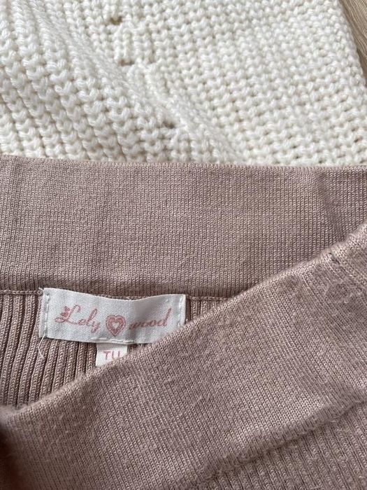 Тепла спідниця в рубчик лапша міді максі