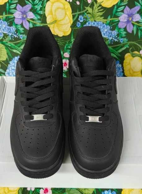 Buty Trampki NikeAir_Force_1_Low _07_Black_R.42