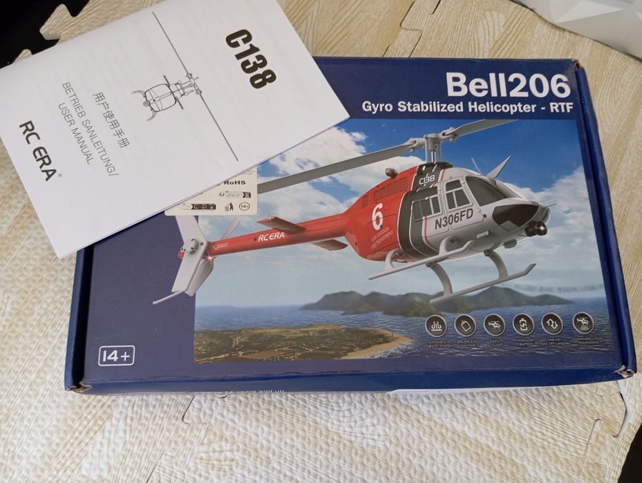 Helicóptero c138 aeromodelosmo