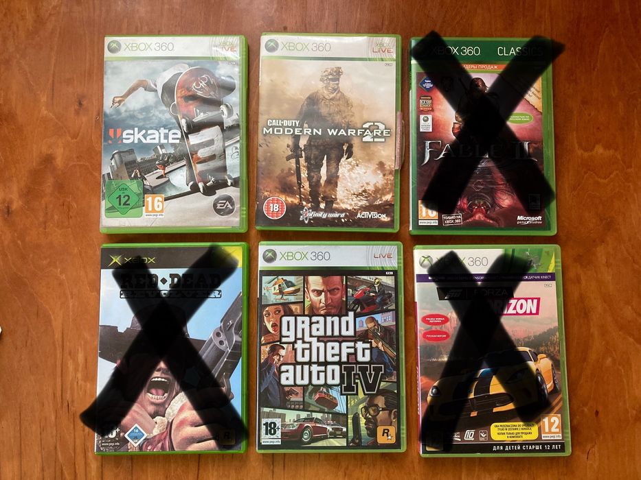 Ігри ліцензійні до Xbox, 360, One, Series X