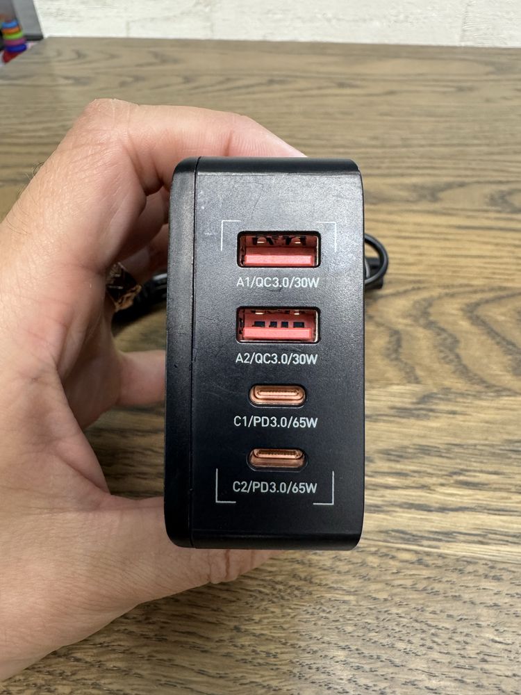 Зарядний пристрій LDNIO 65w 4 порти