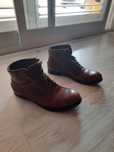 Botas de pele Zara