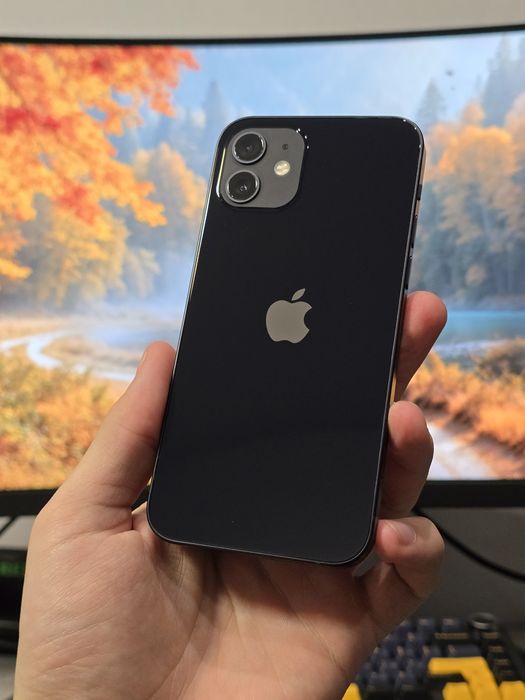 iPhone 12 64Gb Black Neverlock Ідеал