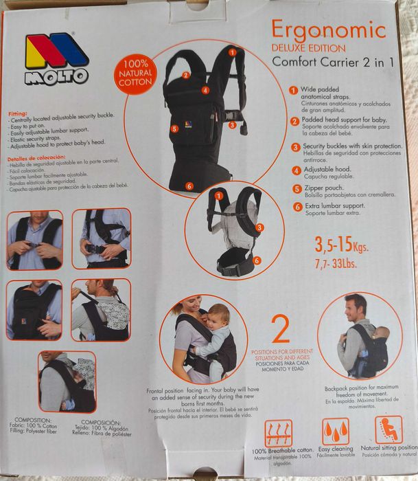 Marsúpio para bebé